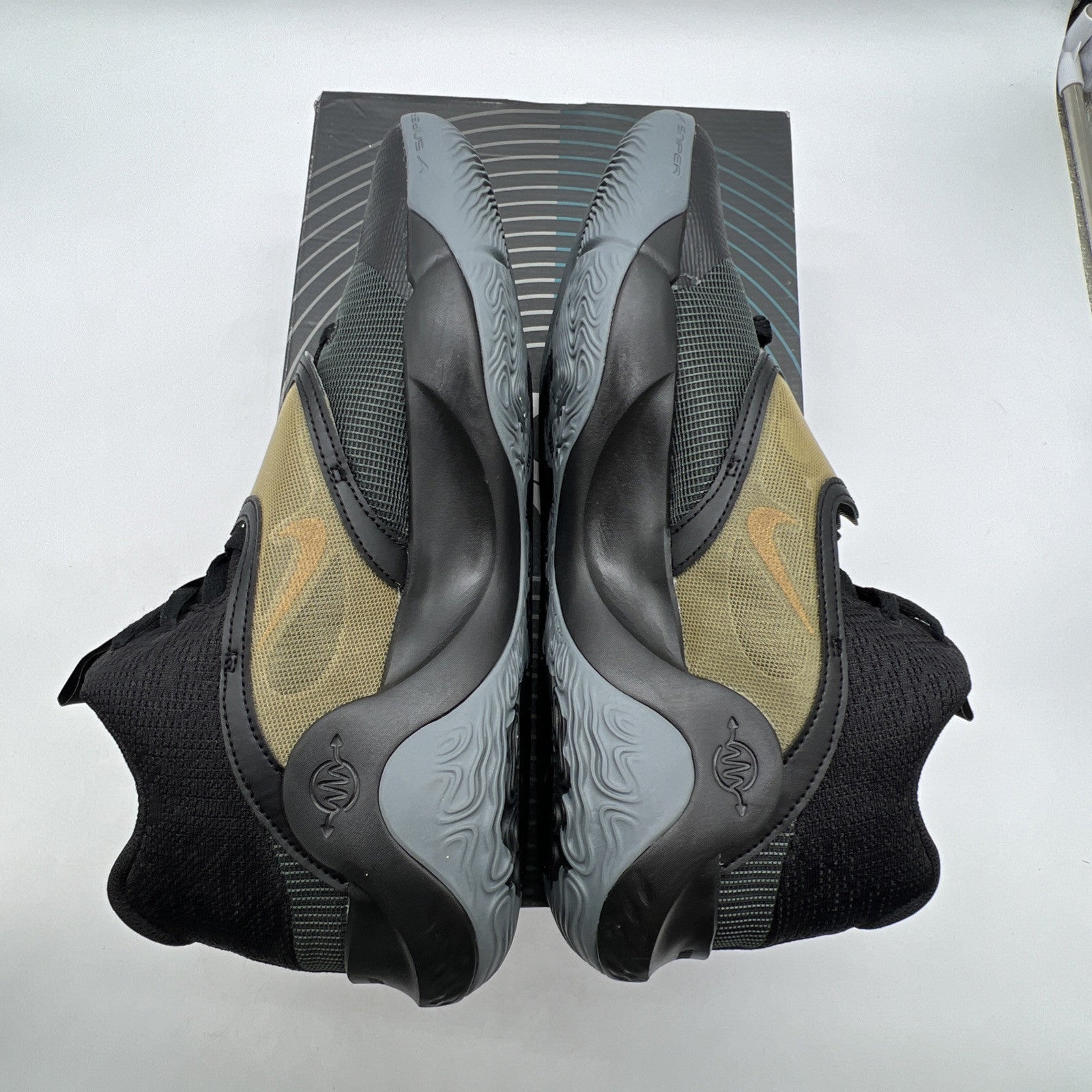 Size 12 - Nike KD Trey 5 X Black Metallic Gold (DD9538-010)