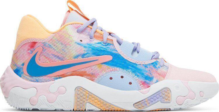 Size 11 - Nike PG 6 Painted Swoosh Blue Pink Suede Leather (DO9824-100)