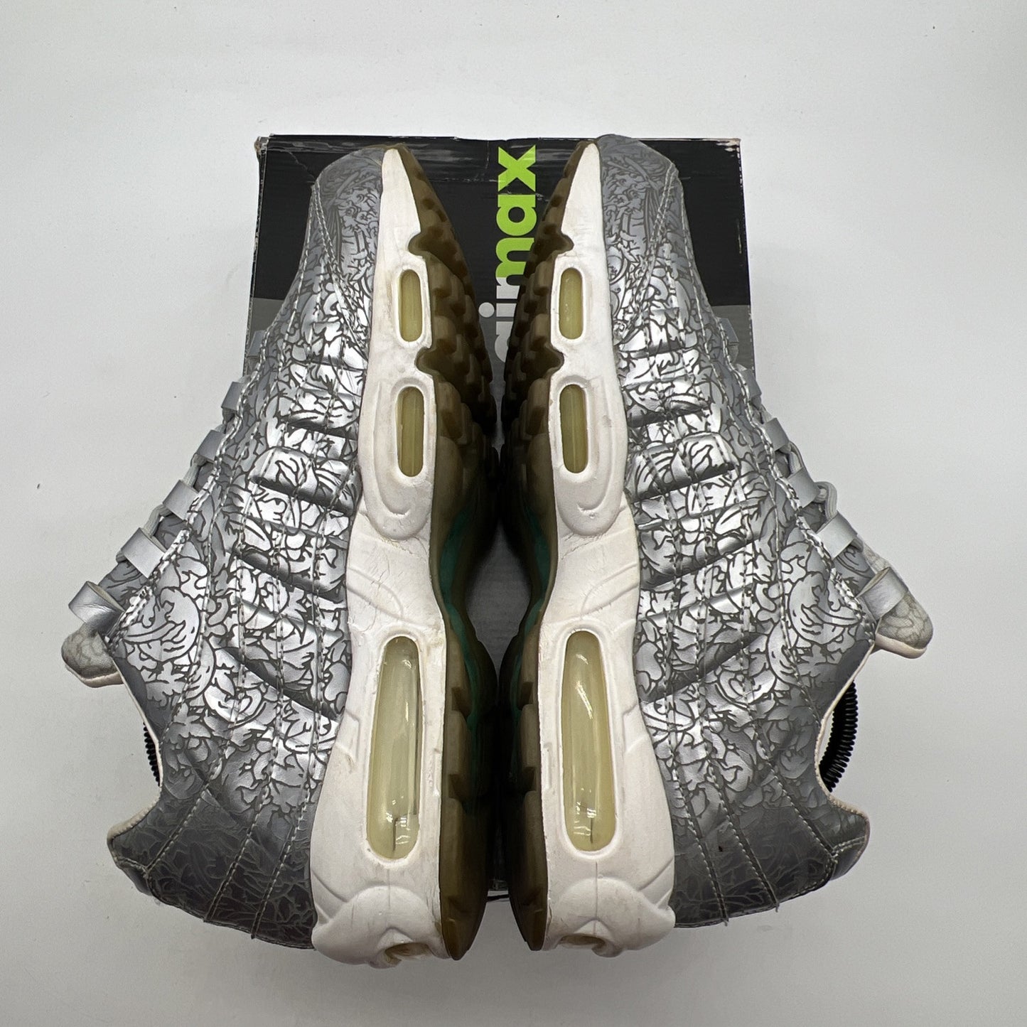 Size 10 - Nike Air Max 95 20th Anniversary Pure Platinum (818721-001)