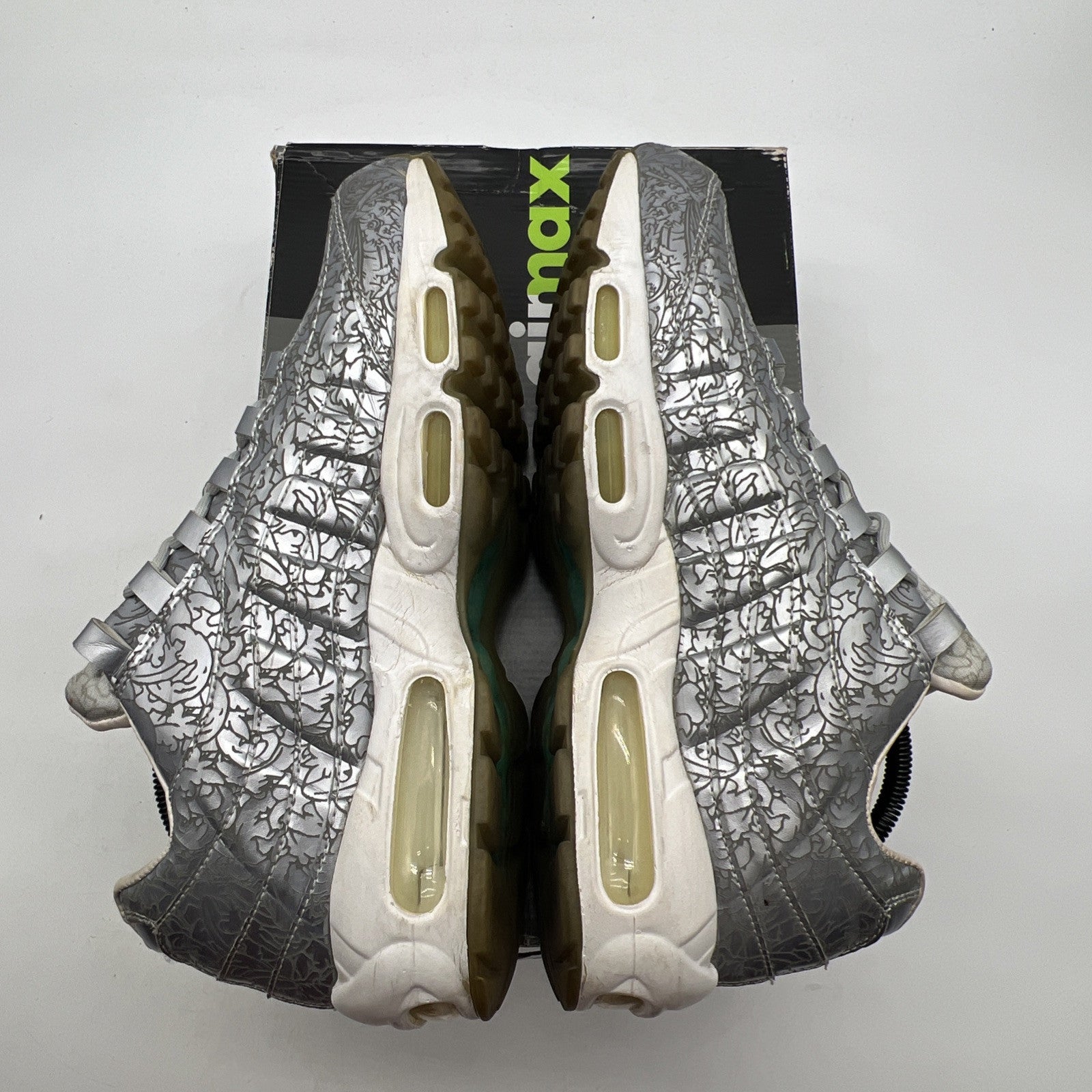 Size 10 - Nike Air Max 95 20th Anniversary Pure Platinum (818721-001)