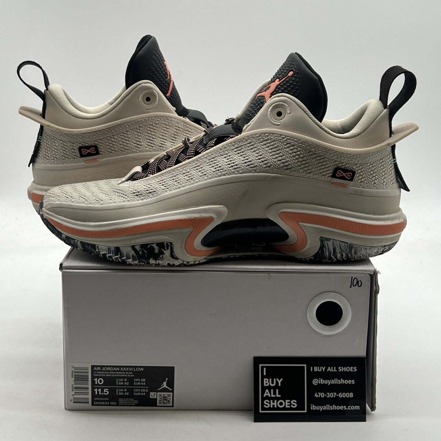 Size 10 - Air Jordan 36 Low Ground Up (DH0833-160)