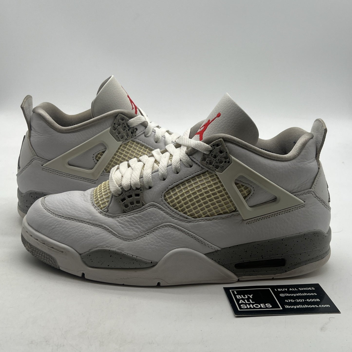 Size 11 - Air Jordan 4 Retro Mid White Oreo (CT8527-100)
