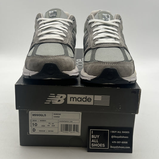 Size 10 - New Balance 990v5 Made in USA Low Castlerock (M990GL5)