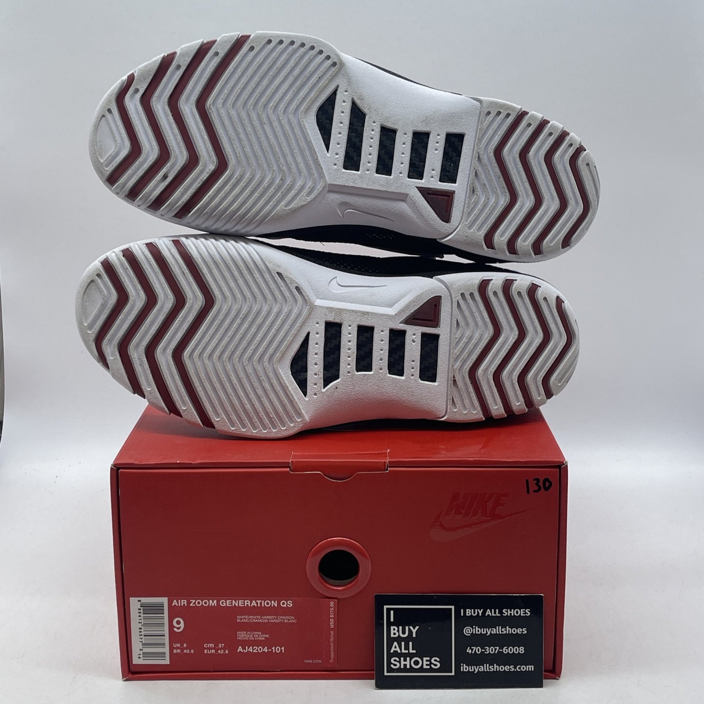 Size 9 - Nike Air Zoom Generation Retro QS Suede 2017 Debut (AJ4204-101)