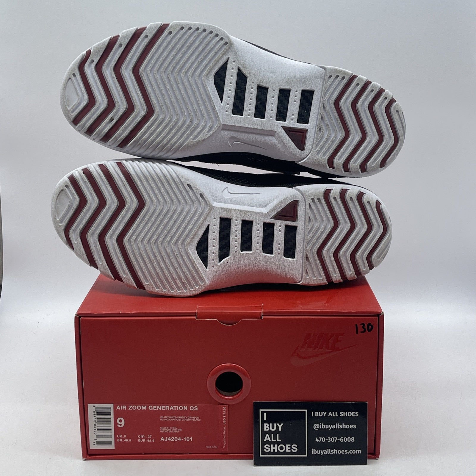 Size 9 - Nike Air Zoom Generation Retro QS Suede 2017 Debut (AJ4204-101)