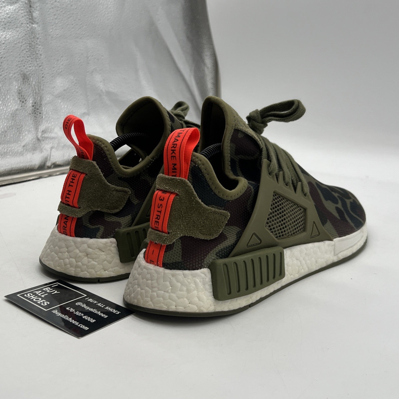 Size 9.5 - adidas NMD_XR1 Olive Cargo (BA7332)