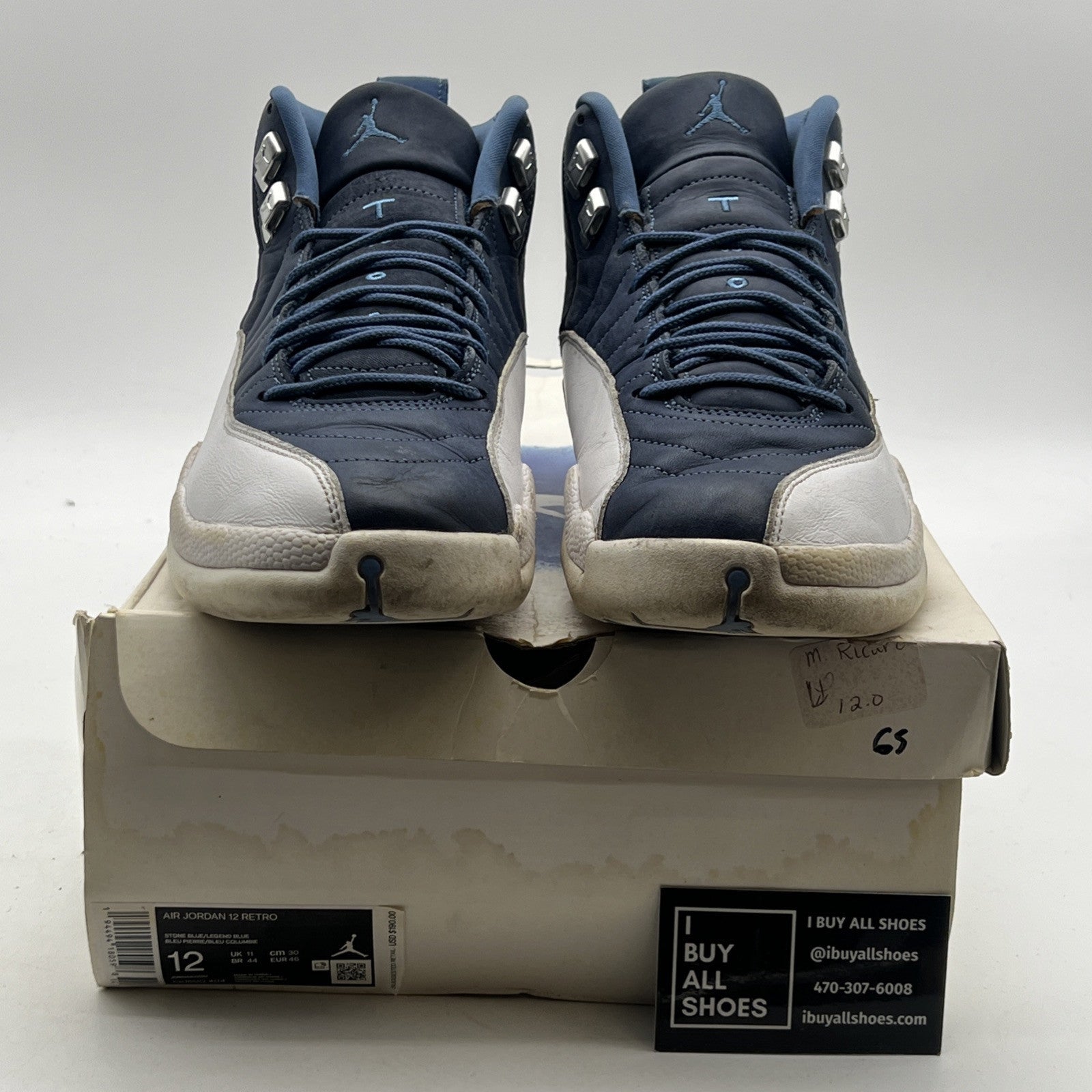 Size 12 - Air Jordan 12 Retro Indigo 2020 (130690-404)