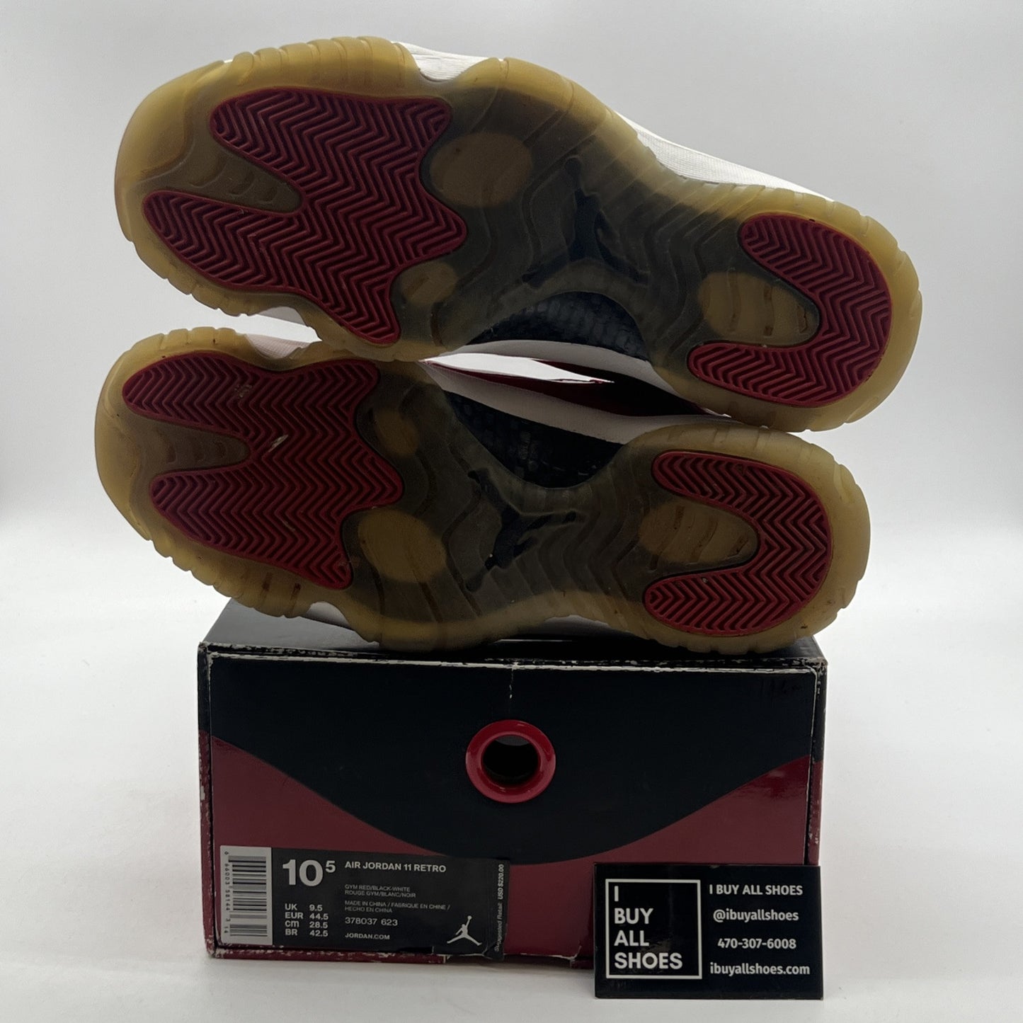 Size 10.5 - Air Jordan 11 Retro High Win Like '96 (378037-623)