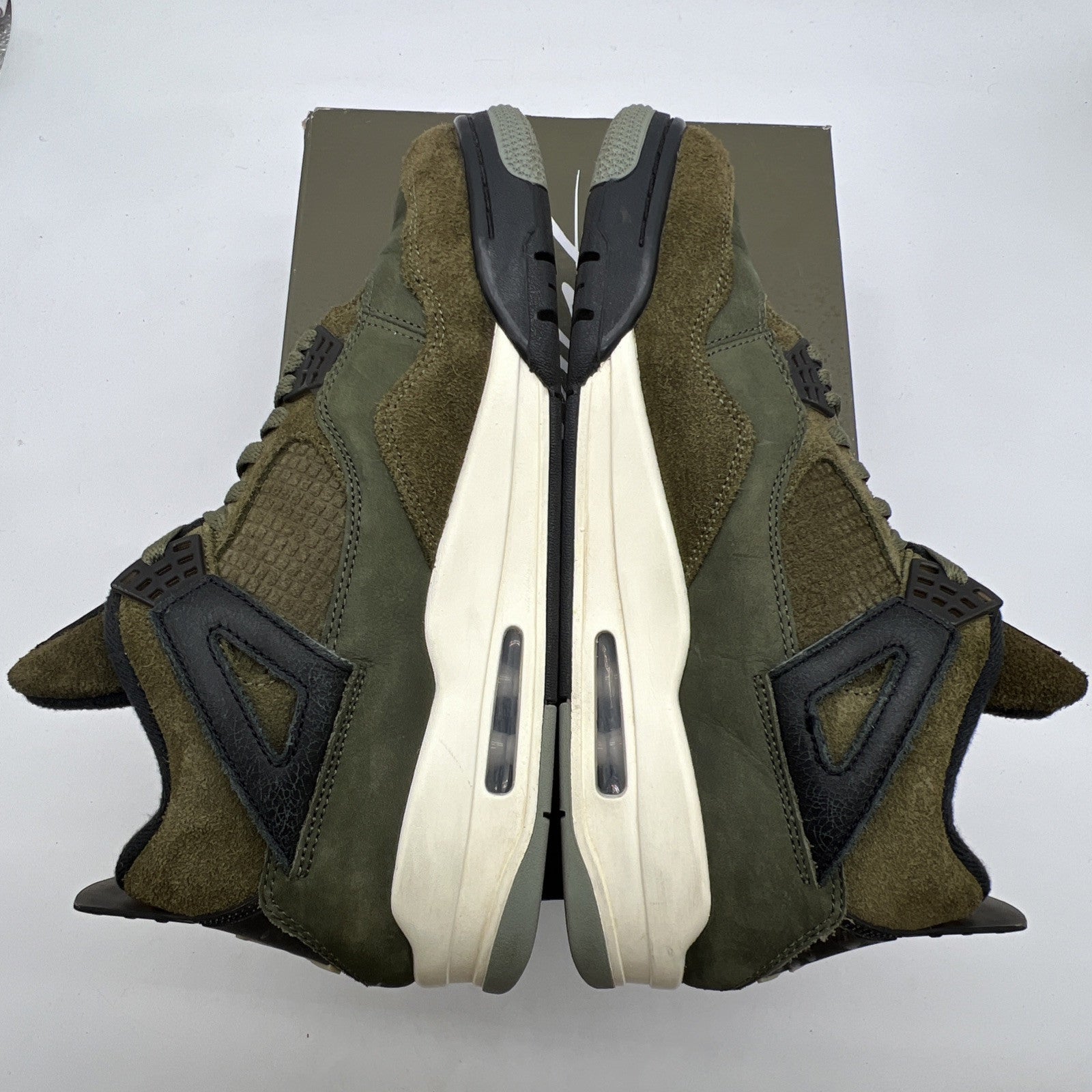 Size 10.5 - Air Jordan 4 SE Retro Low Craft - Olive (FB9927-200)