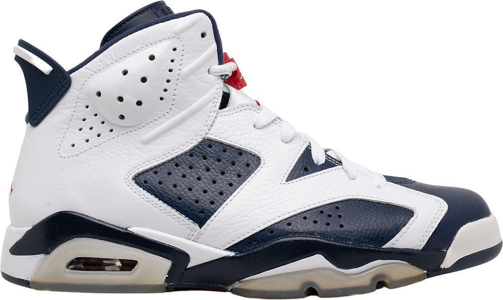 Size 10.5 - Air Jordan 6 Retro 2012 Olympic (384664-130)