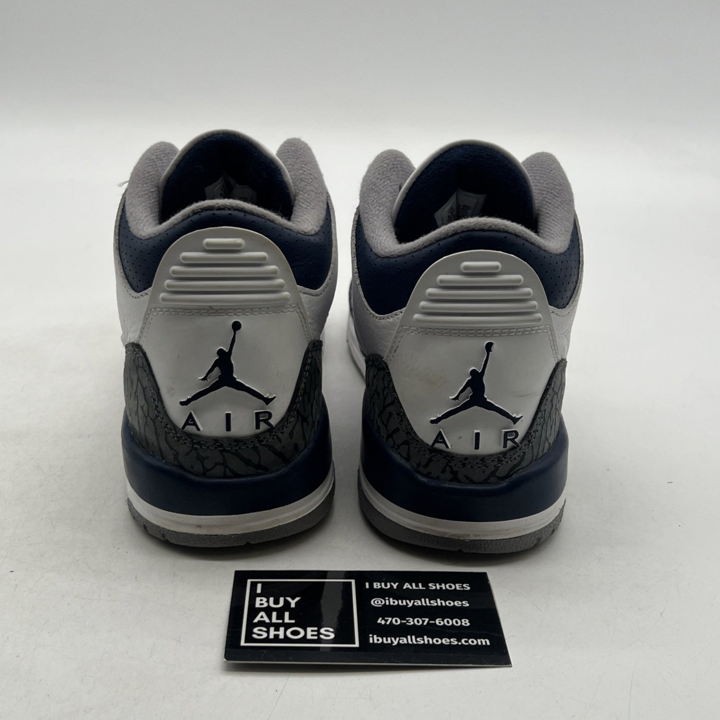 Size 5.5Y - Air Jordan 3 Retro Midnight Navy (CT8532-140)