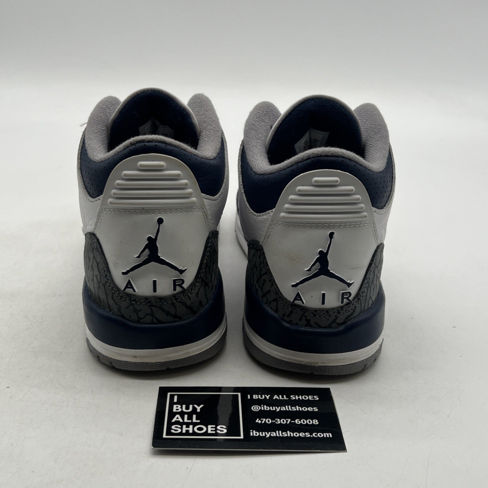 Size 5.5Y - Air Jordan 3 Retro Midnight Navy (CT8532-140)