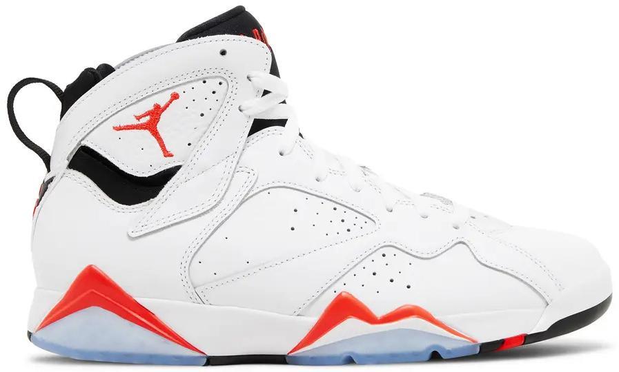 Size 8.5 - Air Jordan 7 Retro White Infrared (CU9307-160)
