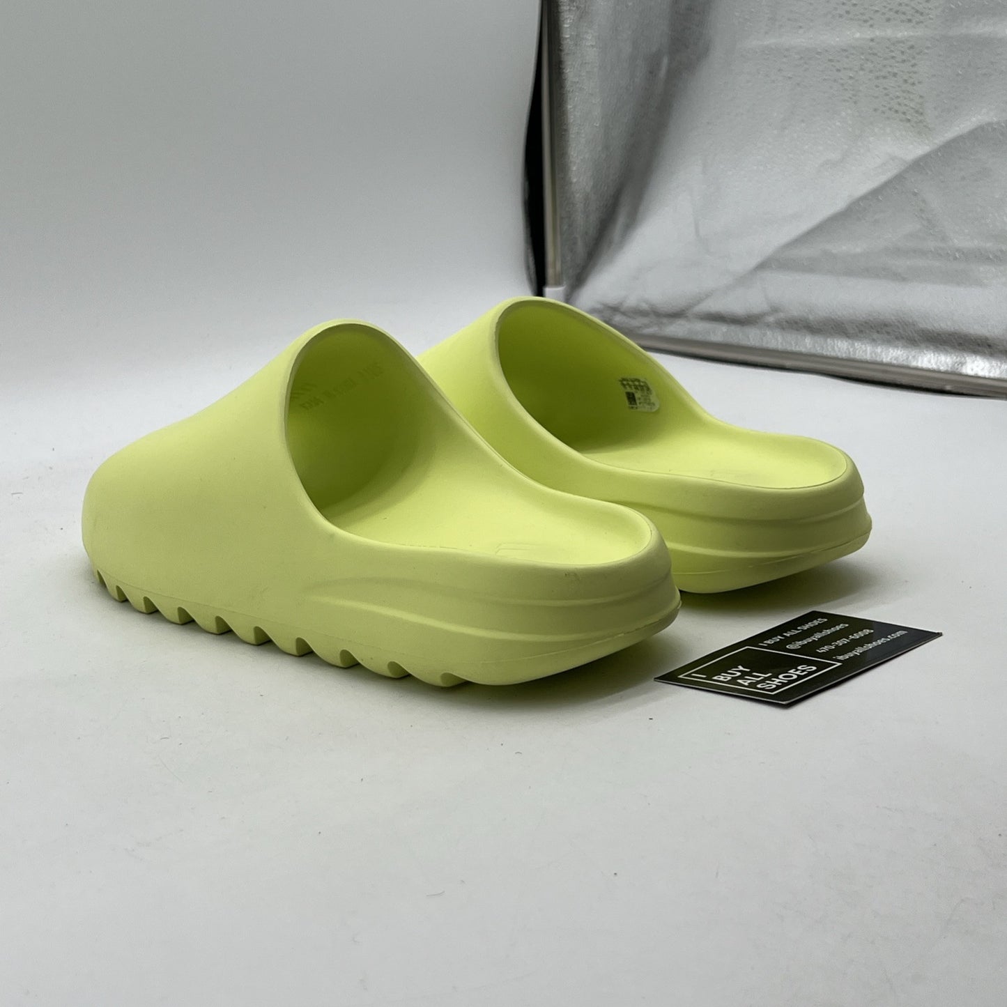 Size 11 - Adidas Yeezy Slide Glow Green (GX6139)