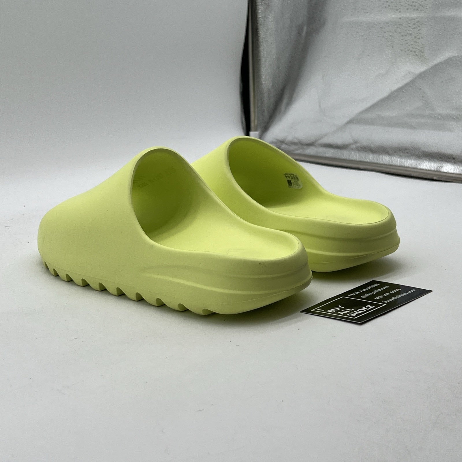 Size 11 - Adidas Yeezy Slide Glow Green (GX6139)