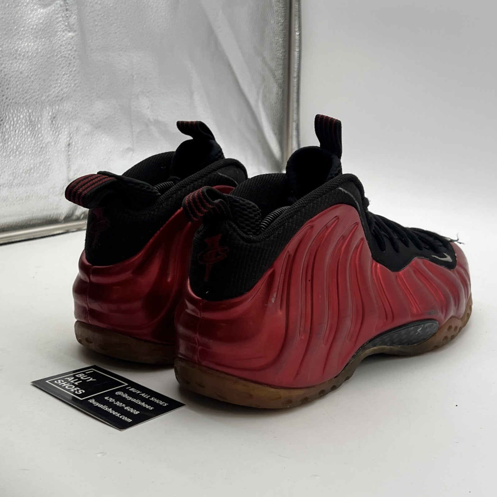Size 11 - Nike Air Foamposite One 2012 Metallic Red (314996-610)