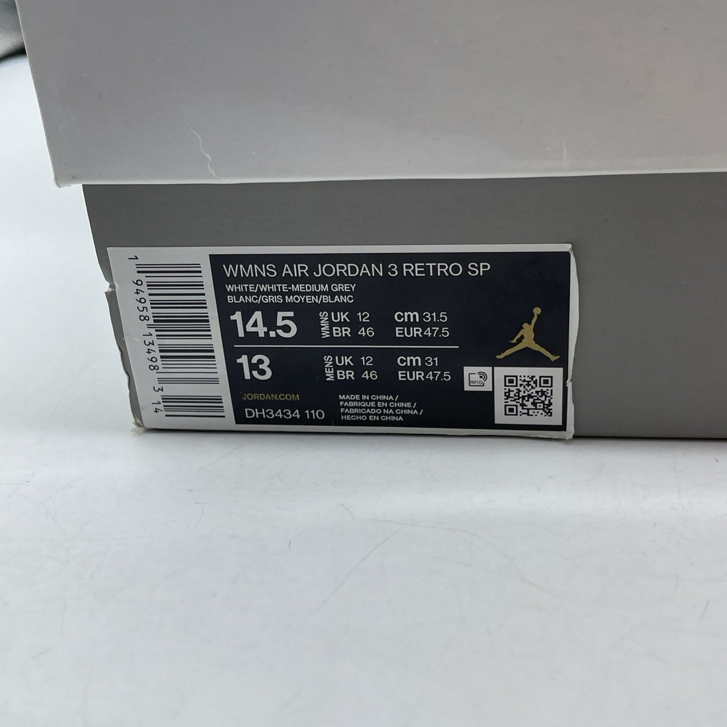 Size 14.5W - Jordan 3 Retro SP x A Ma Maniere Low Raised By Women (DH3434-110)