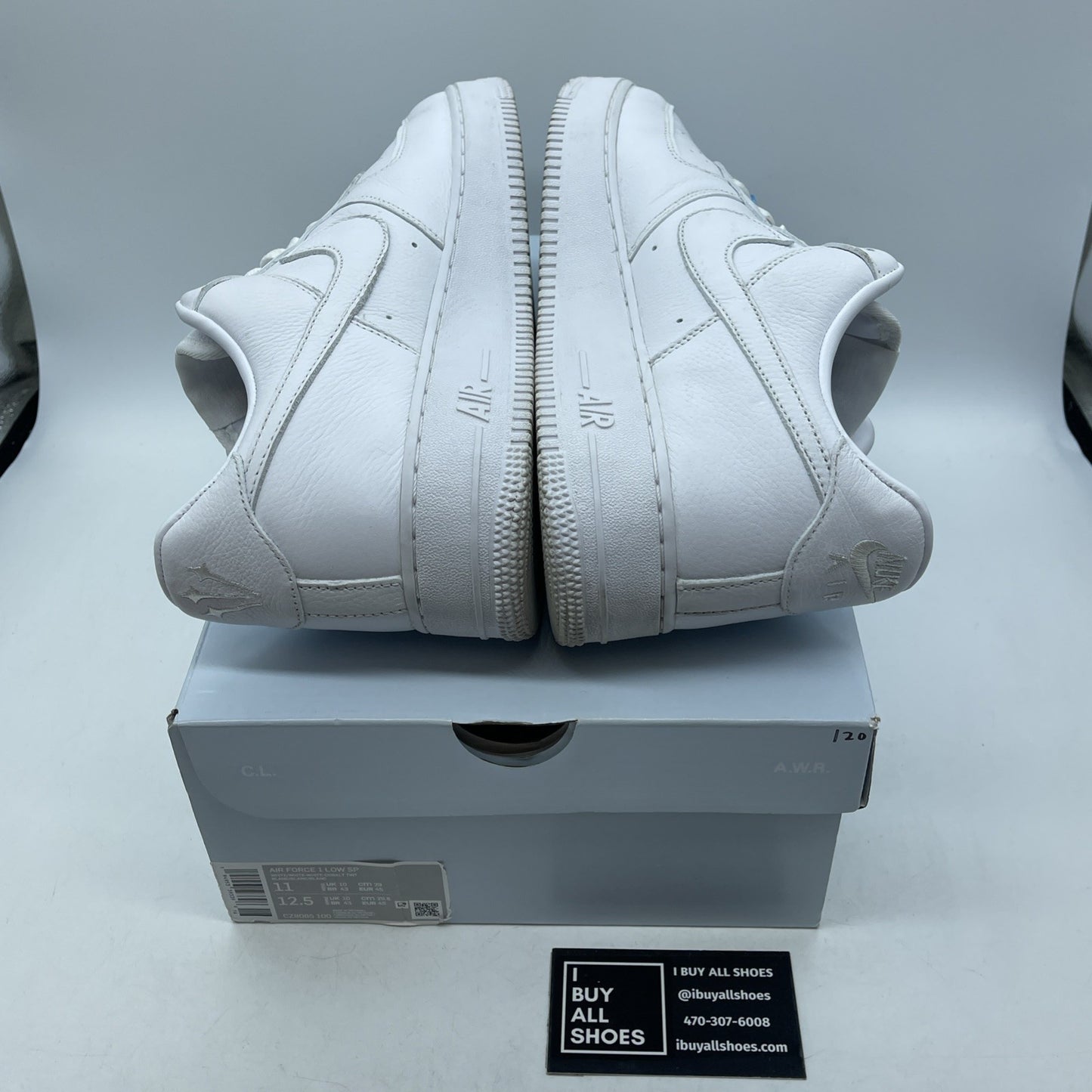 Size 11 - Nike Air Force 1 x NOCTA Low Certified Lover Boy White (CZ8065-100)