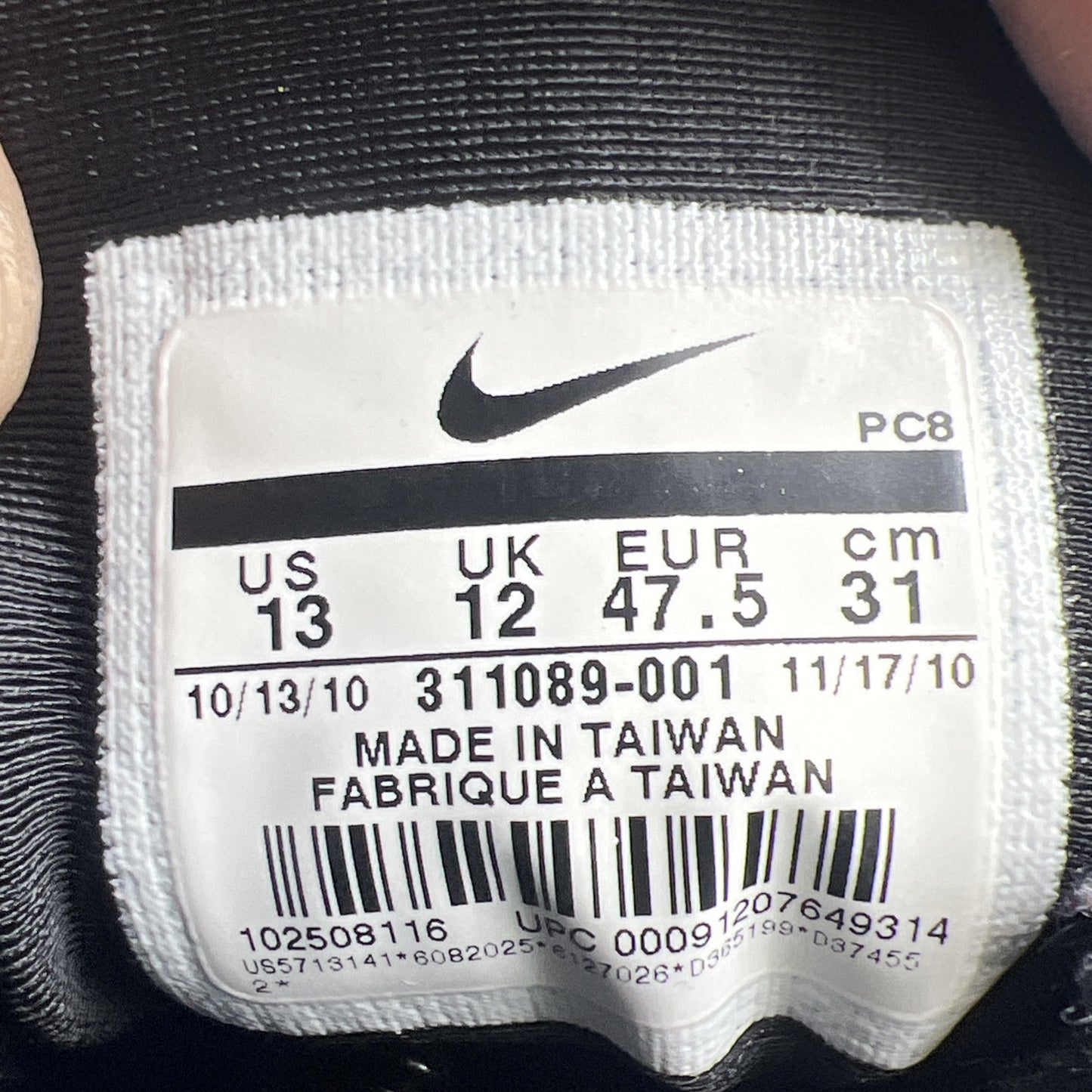 Size 13 - Nike Air Max Penny 1 2011 Orlando (311089-001)