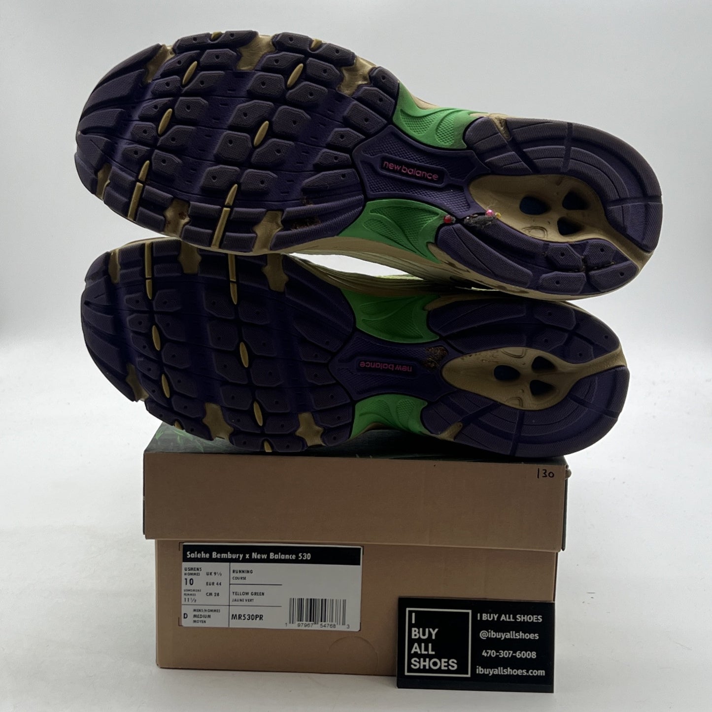 Size 10 - New Balance Salehe Bembury x 530 Prosperity Be The Prize (MR530PR)