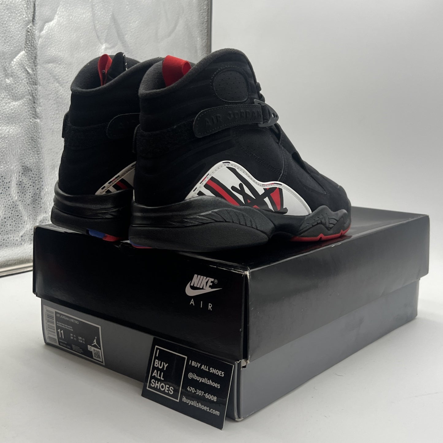 Size 11 - Air Jordan 8 Retro Mid Playoff (305381-062)