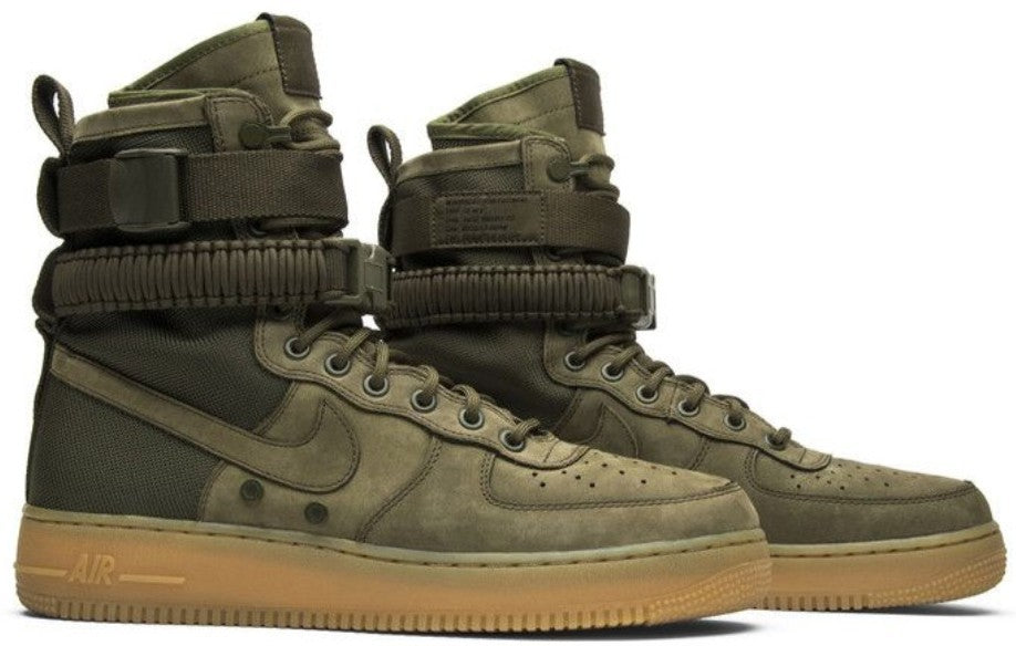 Size 10.5 - Nike SF Air Force 1 Faded Olive (859202-339)