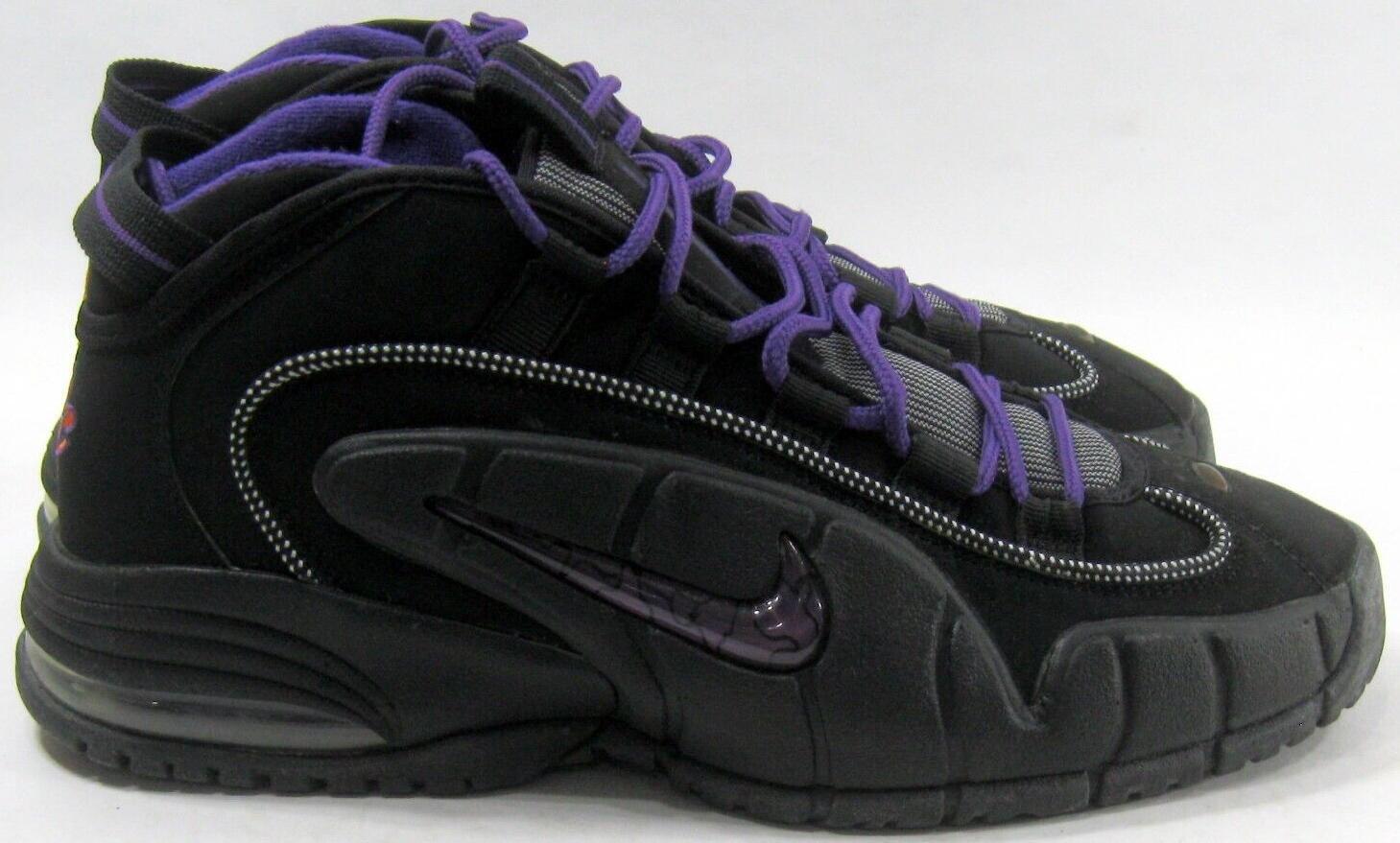 Size 13 - Nike Air Max Penny Phoenix Suns Purple Black Suede (311089-002)
