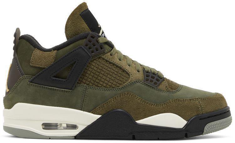 Size 13 - Air Jordan 4 SE Retro Low Craft - Olive (FB9927-200)