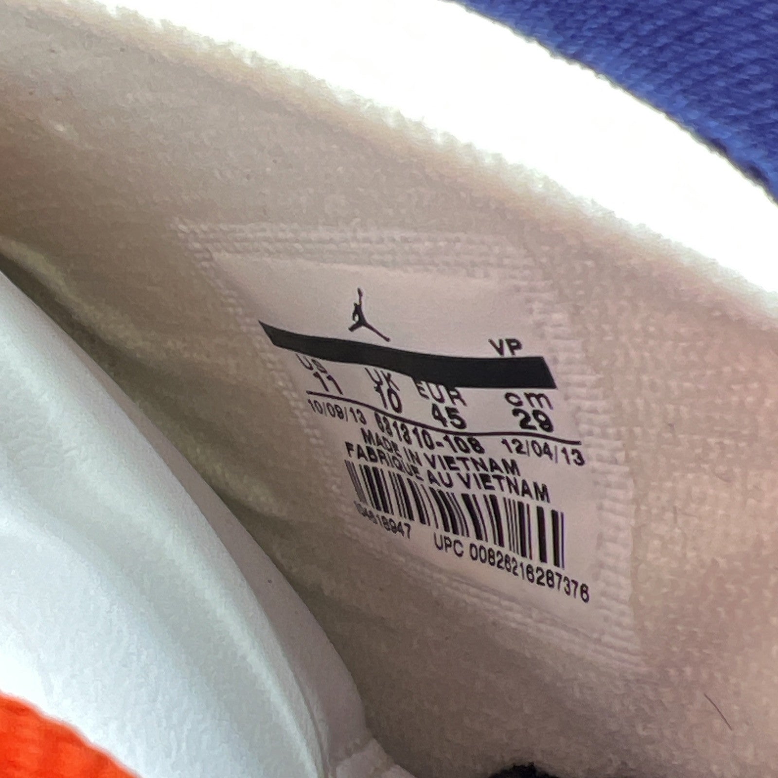 Size 11 - Jordan Melo 1.5 Knicks (631310-108)