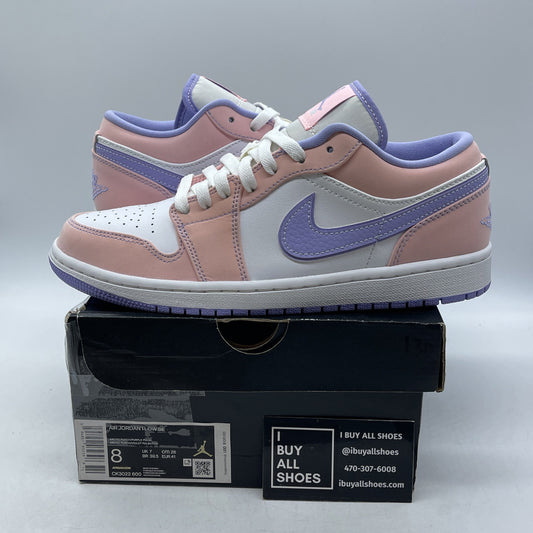 Size 8 - Air Jordan 1 SE Low Arctic Punch Suede Leather (CK3022-600)