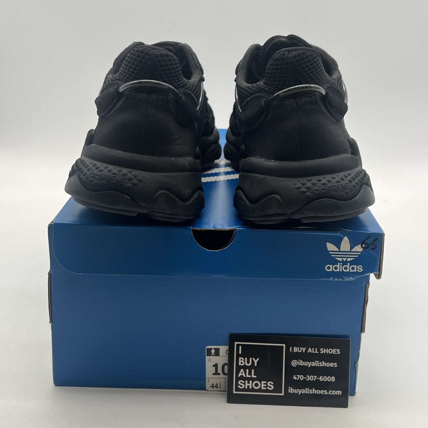 Size 10.5 - adidas Ozweego Black Carbon (EE6999)