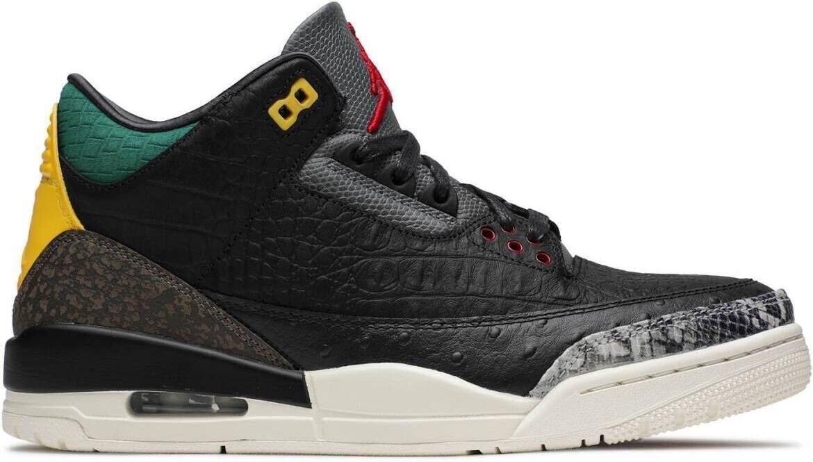 Size 10.5 - Air Jordan 3 Retro SE Animal Instinct 2.0 Suede Leather (CV3583-003)