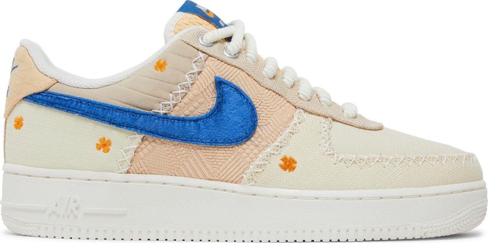 Size 10.5 - Nike Air Force 1 '07 LA Flea Tan White Suede (DV2215-100)
