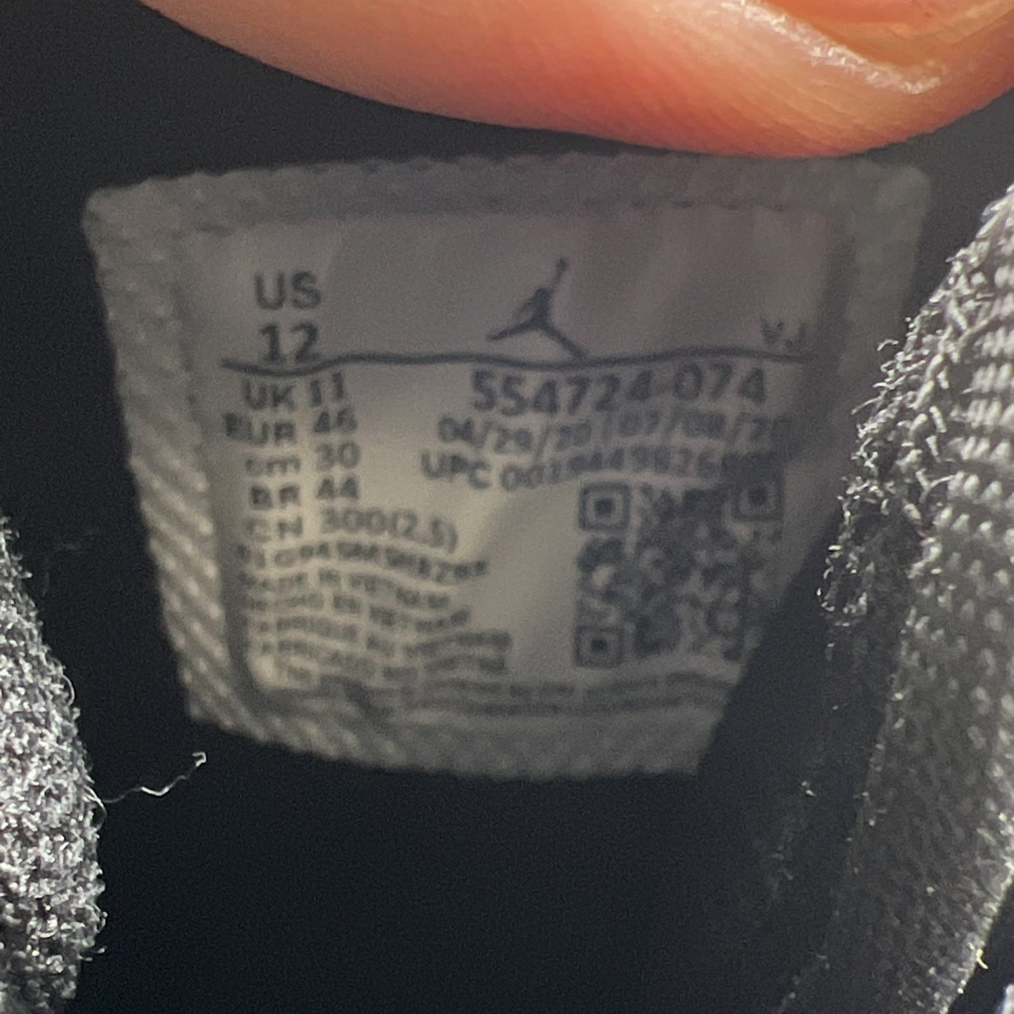 Size 12 - Air Jordan 1 Mid Banned 2020 (554724-074)