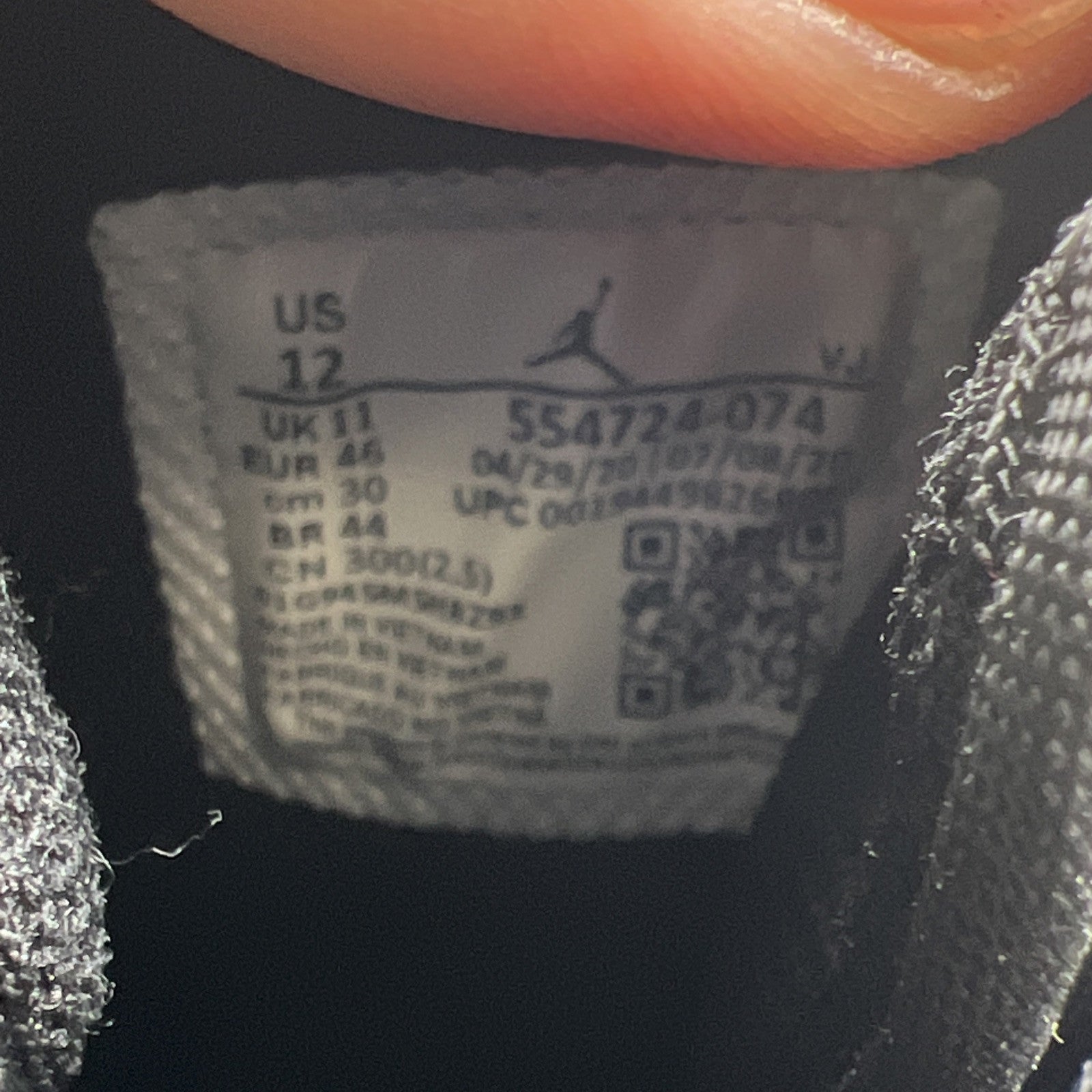 Size 12 - Air Jordan 1 Mid Banned 2020 (554724-074)
