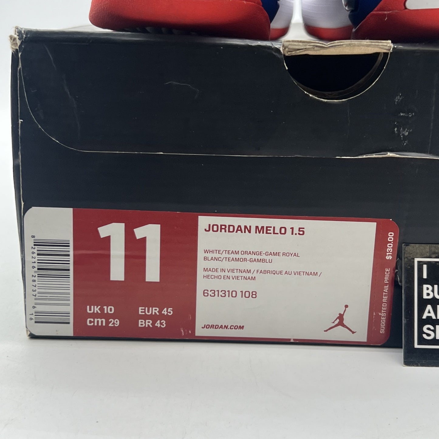 Size 11 - Jordan Melo 1.5 Knicks (631310-108)