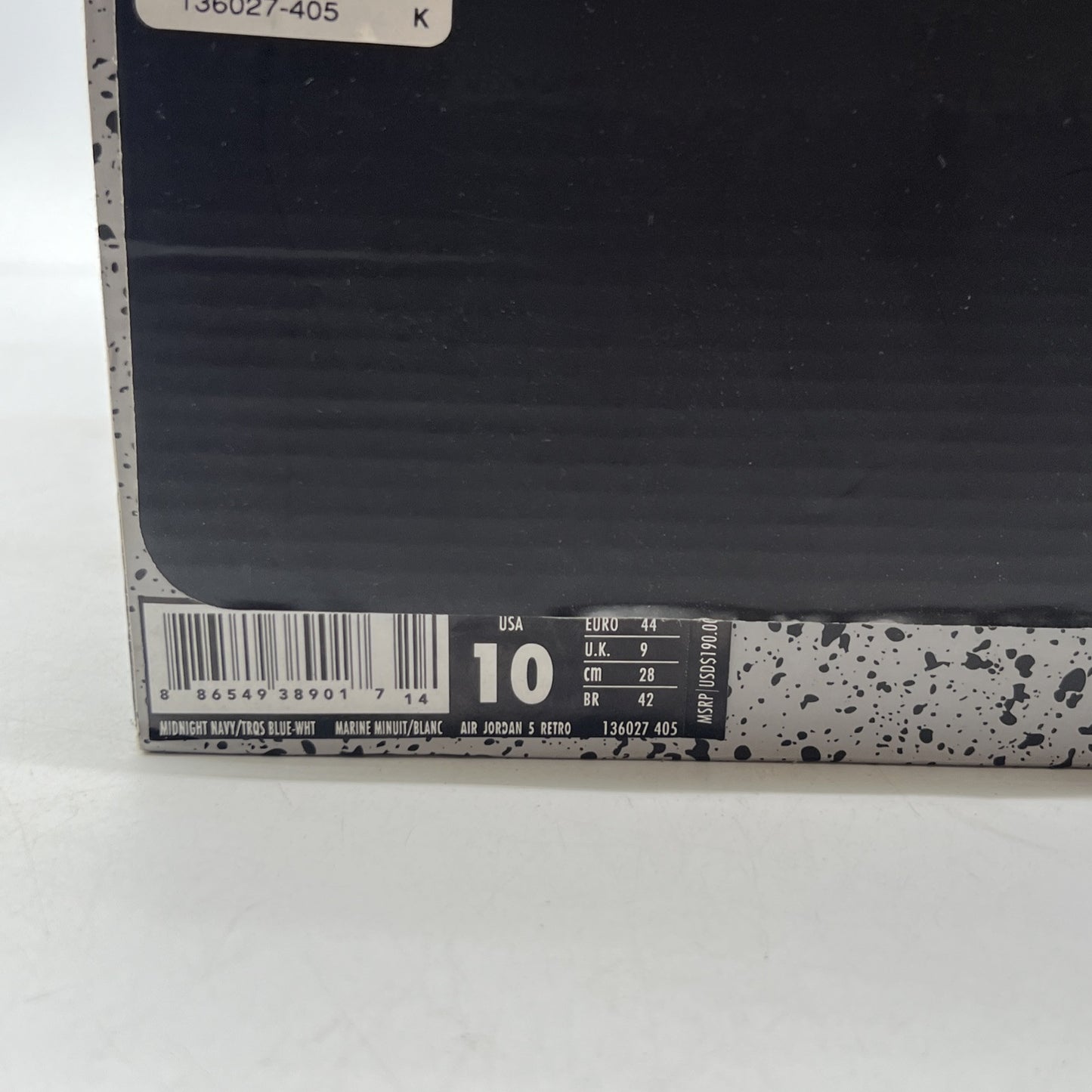 Size 10 - Air Jordan 5 Retro Pre-Grape (136027-405)