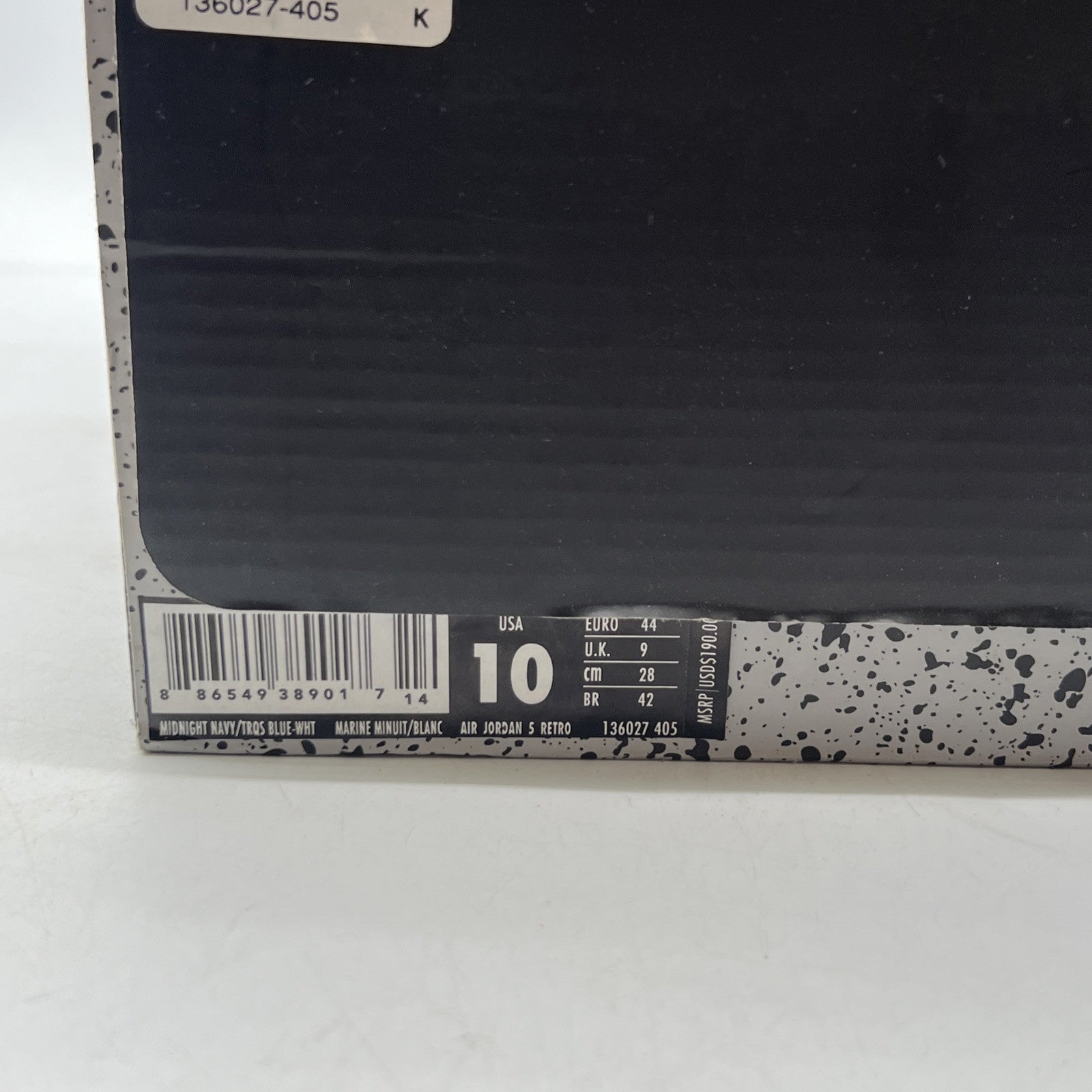 Size 10 - Air Jordan 5 Retro Pre-Grape (136027-405)