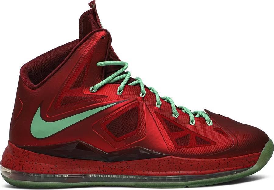 Size 10.5 - Nike LeBron 10 Christmas (541100-600)