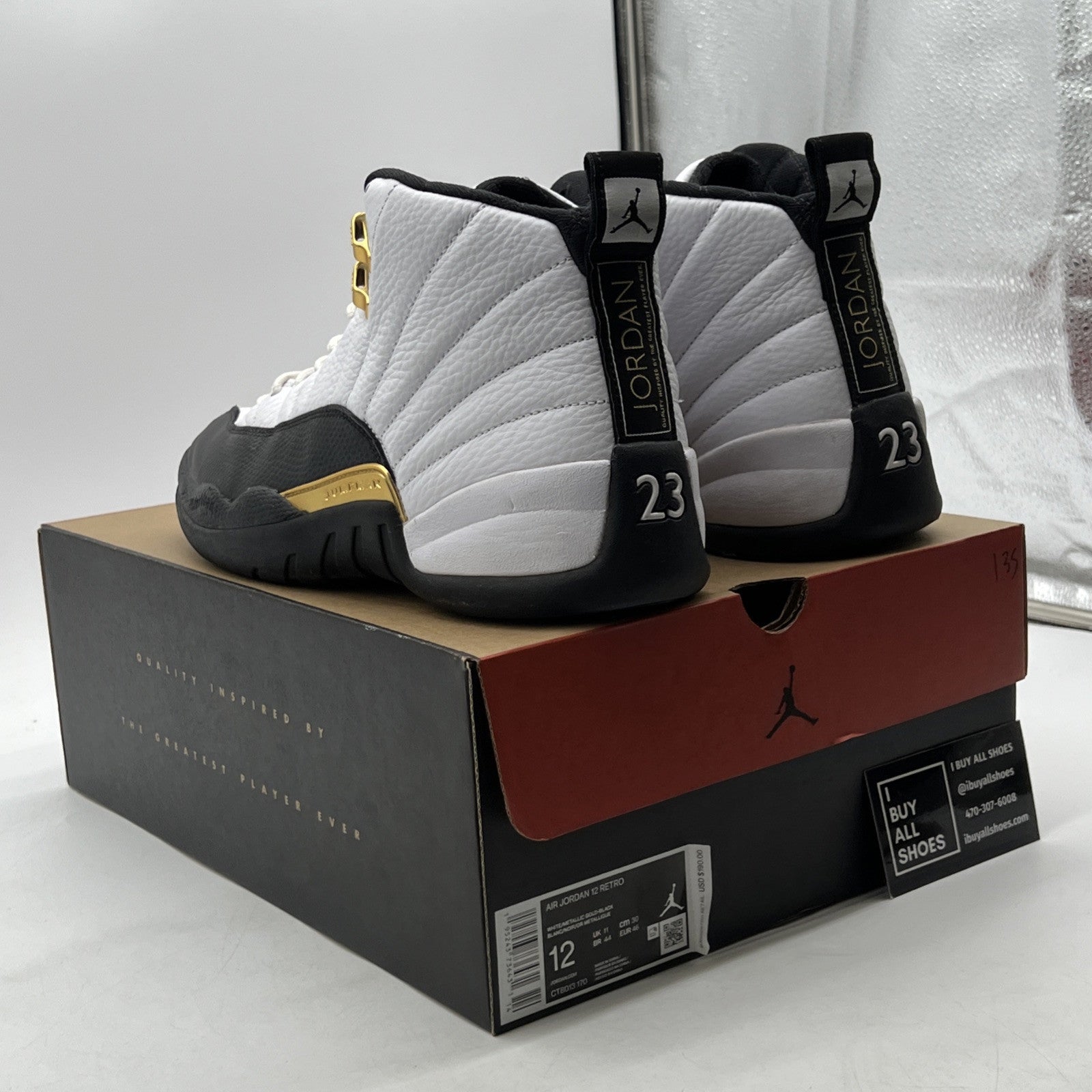 Size 12 - Air Jordan 12 Royalty (CT8013-180)