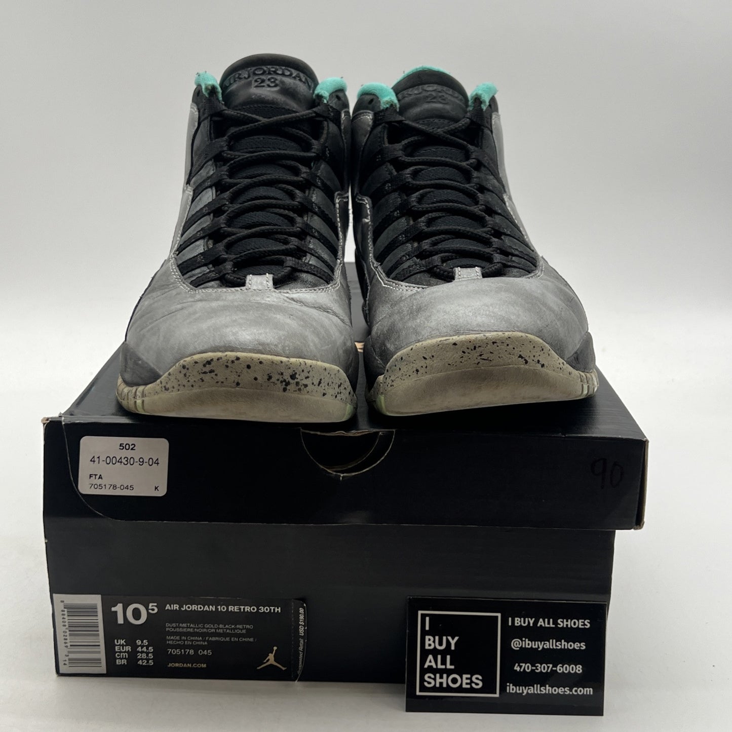 Size 10.5 - Air Jordan 10 Retro Lady Liberty (705178-045)