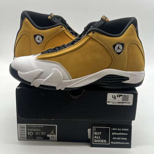 Size 10 - Air Jordan 14 Retro Light Ginger 2022 (487471-701)