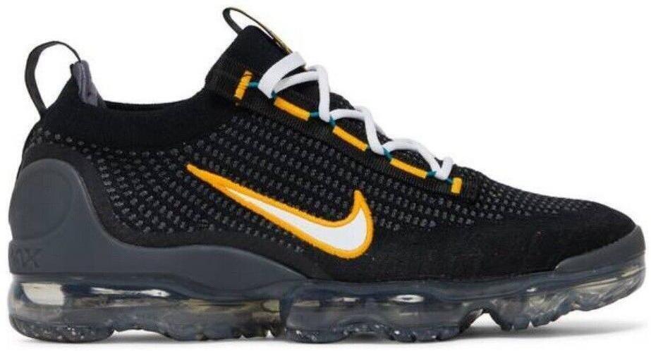 Size 11 - Nike Air VaporMax 2021 Flyknit Black University Gold (DH4086-001)