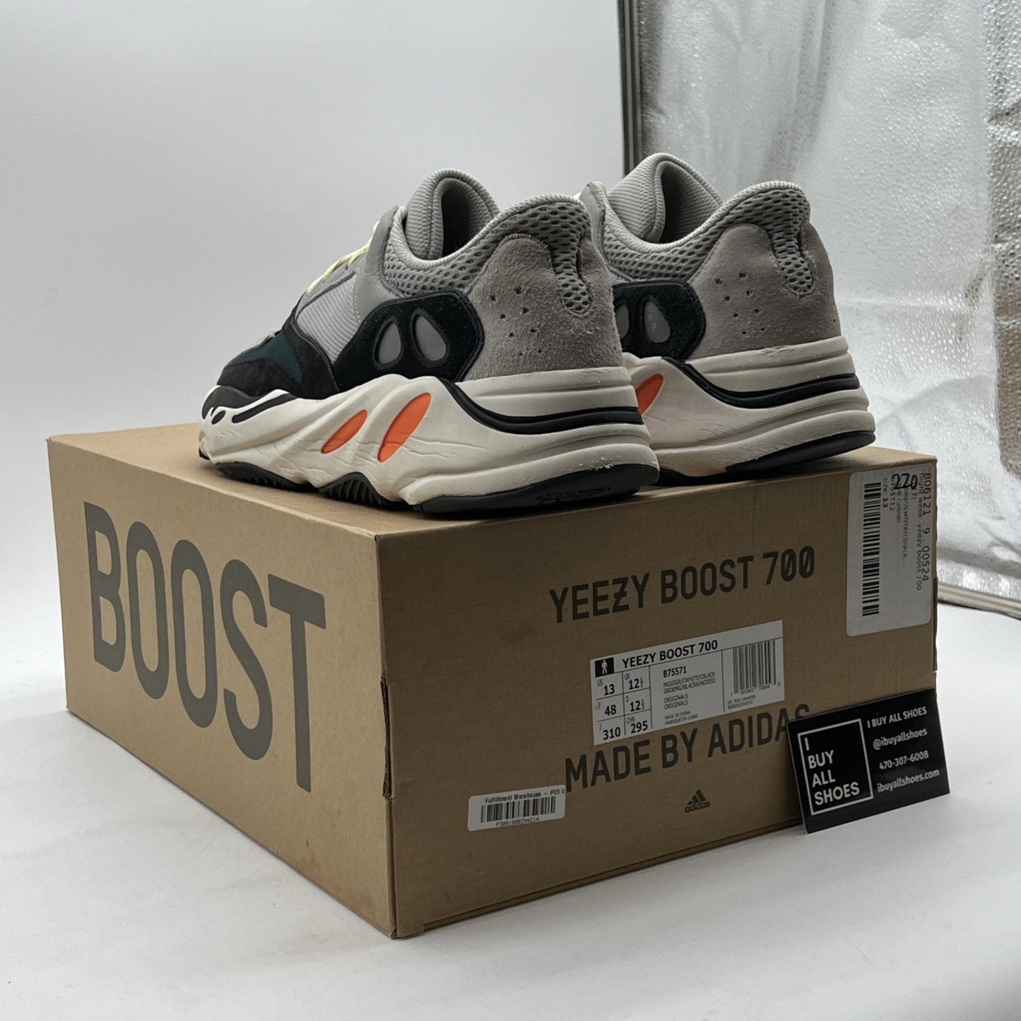 Size 13 - Adidas Yeezy Boost 700 Low Wave Runner (B75571)