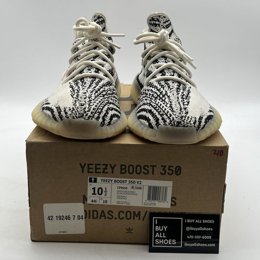Size 10.5 - Adidas Yeezy Boost 350 V2 Low Zebra (CP9654)