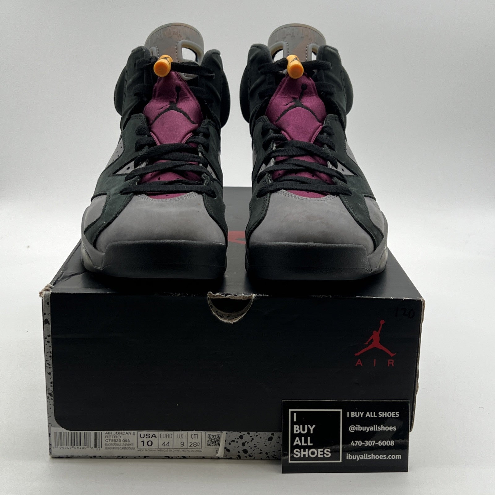 Size 10 - Air Jordan 6 Bordeaux (CT8529-063)