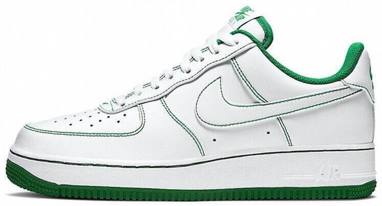 Size 11 - Nike Air Force 1 '07 Contrast Stitch - White Pine Green (CV1724-103)
