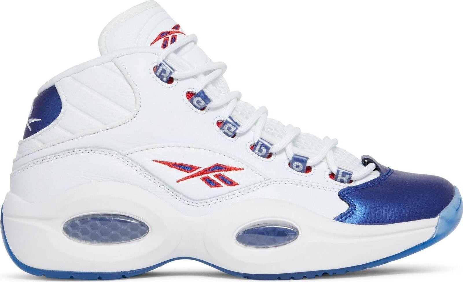 Size 9 - Reebok Question 2022 Mid Blue Toe (GX0227)