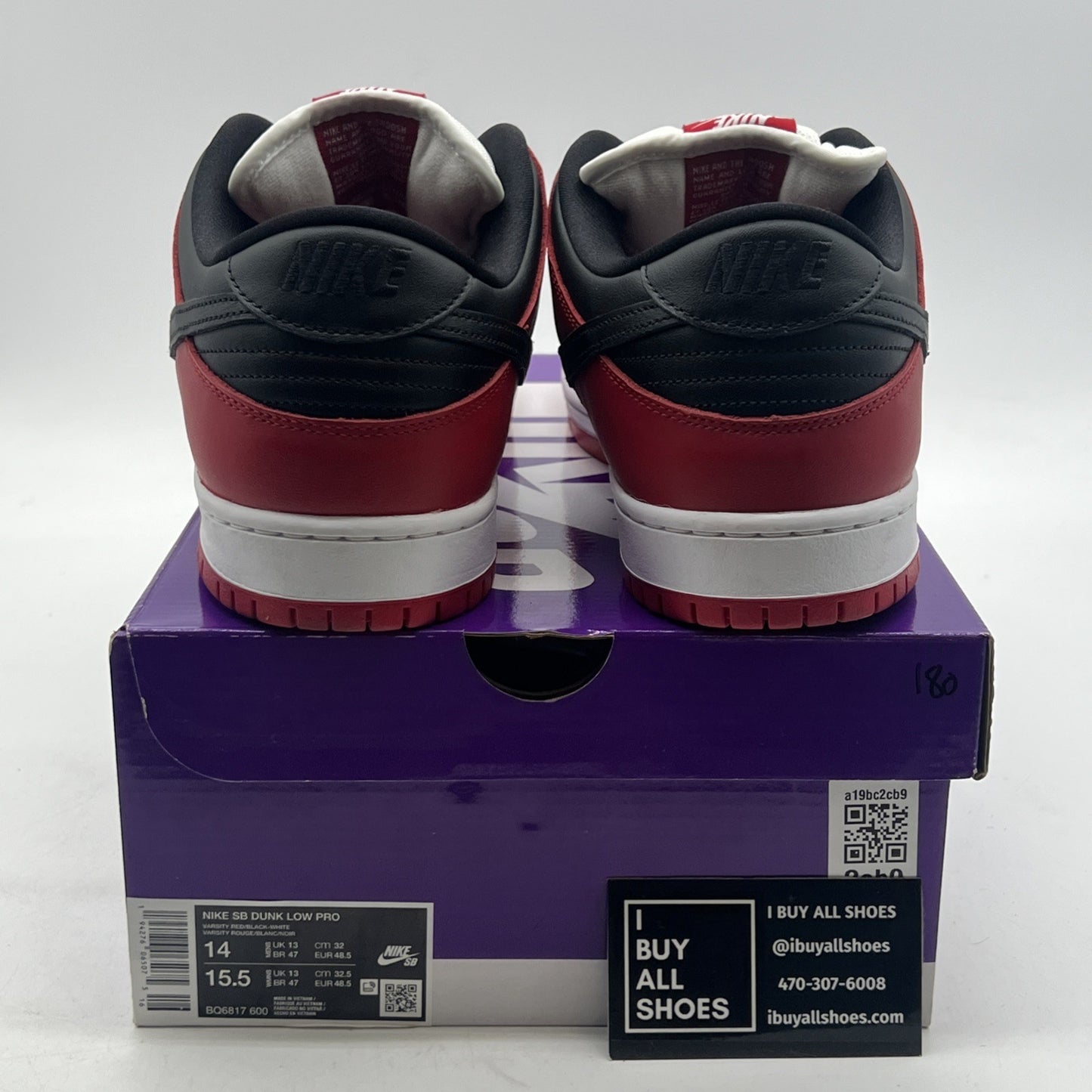 Size 14 - Nike SB Dunk Low J-Pack Chicago (BQ6817-600)
