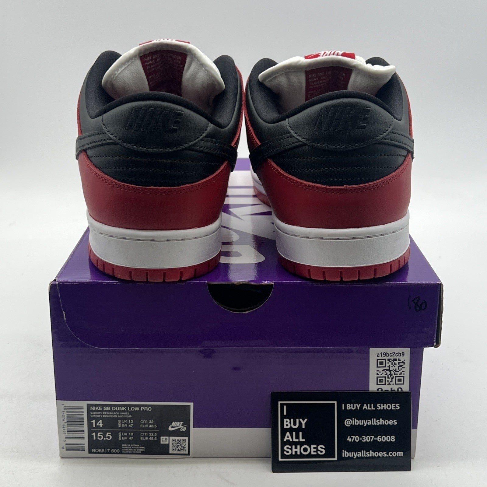 Size 14 - Nike SB Dunk Low J-Pack Chicago (BQ6817-600)